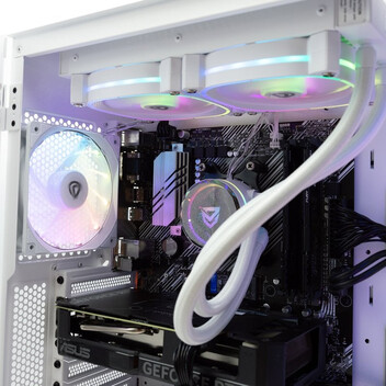 Ordenador Sobremesa PcCom Ready AMD Ryzen 7 5800X / 32GB / 1TB SSD / RTX 4060 Ti - Blanco