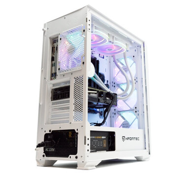 Ordenador Sobremesa PcCom Ready Intel Core i7-14700KF / 32GB / 2TB SSD / RTX 5060 Blanco + Windows 1