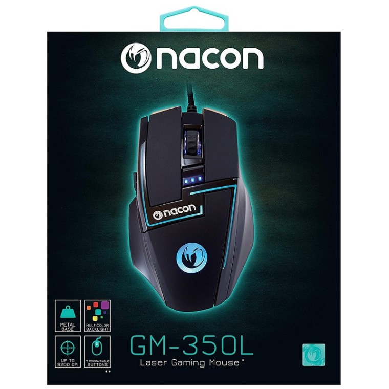 Nacon GM-350L Ratón Gaming 8200DPI