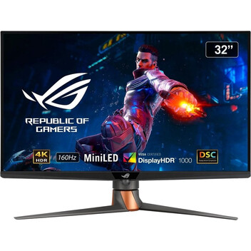 ASUS ROG Swift PG32UQXR 32" Mini LED IPS UltraHD 4K 160Hz HDR10 FreeSync Premium Pro ASUS ROG Swift PG32UQXR 32" Mini LED IPS UltraHD 4K 160Hz HDR10 FreeSync Premium Pro