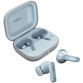 Motorola Moto Buds Illusion Blue Auriculares Inalámbricos con Estuche de Carga Azul Claro