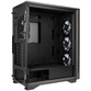 Torre PC Torre Kolink Stronghold Prism Gris ATX EATX microATX Mini-ITX Vidrio Templado 4x120mm