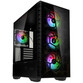 Torre PC Torre Kolink Observatory Y ARGB Negro Vidrio templado ATX EATX micro ATX Mini-ITX