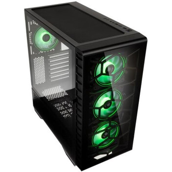 Torre PC Torre Kolink Observatory Y ARGB Negro Vidrio templado ATX EATX micro ATX Mini-ITX
