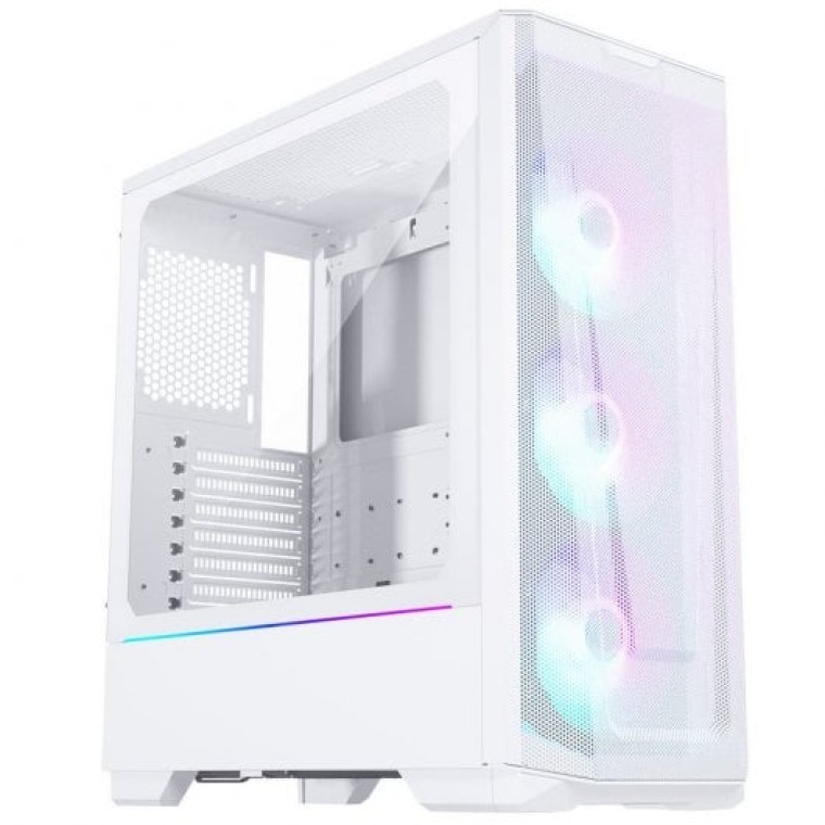 Phanteks G360A DRGB Mid Tower Cristal Templado USB 3.2 Blanca