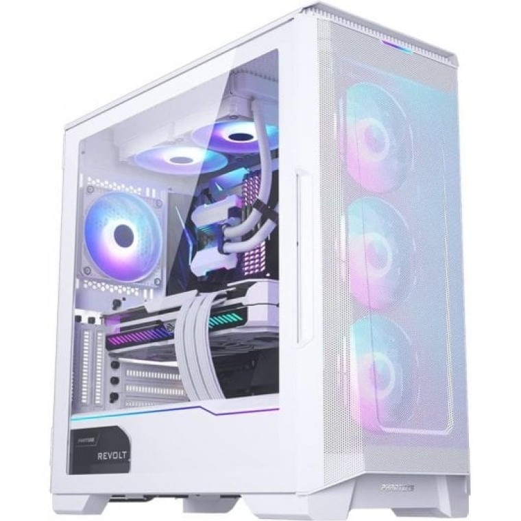 Phanteks Eclipse P500A DRGB Mid Tower Cristal Templado USB 3.0 Blanca