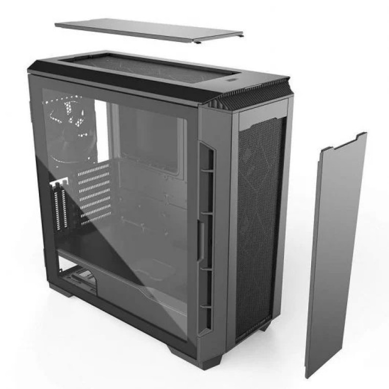 Phanteks Eclipse P600S Cristal Templado USB 3.1 Satin Black