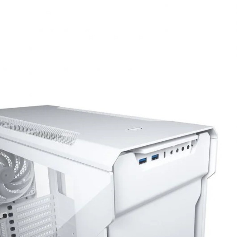 Phanteks Evolv X D-RGB Cristal Templado USB-C 3.1 Blanco Mate