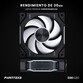 Phanteks D30 Regular Blade Kit 3 Ventiladores Suplementarios DRGB 120mm Negros Phanteks D30 Regular Blade Kit 3 Ventiladores Suplementarios DRGB 120mm Negros