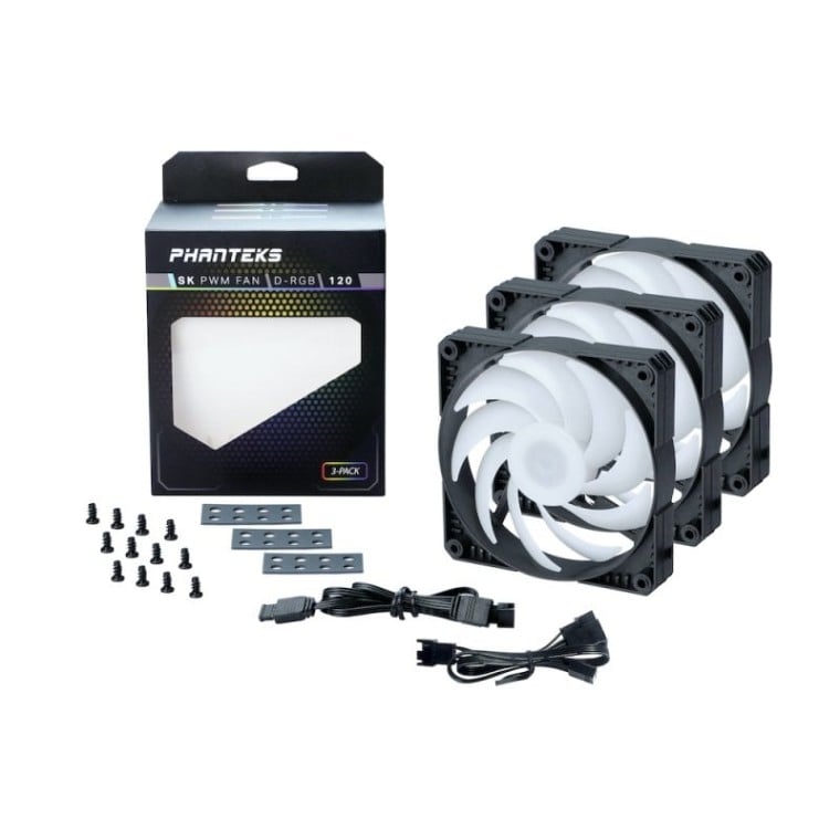 Phanteks SK PWM D-RGB 120 mm Pack de 3