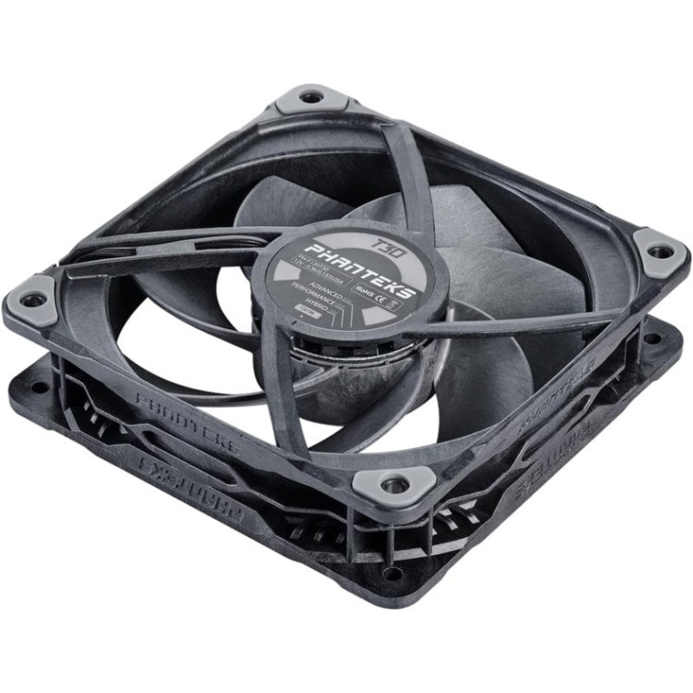 Phanteks T30-120 Ventilador Suplementario 120mm Negro