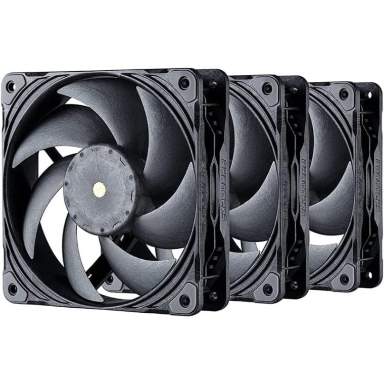 Phanteks T30-120 Kit 3 Ventiladores Suplementarios 120mm Negros