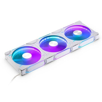 Phanteks D30 Kit 3 Ventiladores PWM 140 mm Flujo De Aire Invertido D-RGB Blanco Phanteks D30 Kit 3 Ventiladores PWM 140 mm Flujo De Aire Invertido D-RGB Blanco