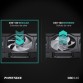 Phanteks D30 Kit 3 Ventiladores PWM 140 mm Flujo Regular D-RGB Negro Phanteks D30 Kit 3 Ventiladores PWM 140 mm Flujo Regular D-RGB Negro
