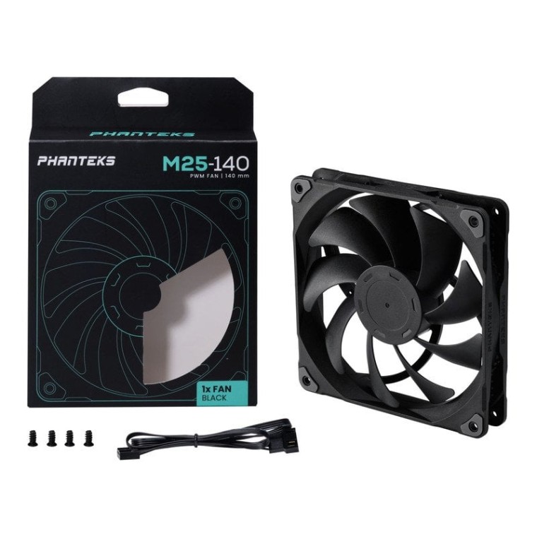 Phanteks M25-140 Ventilador Suplementario 140mm Negro