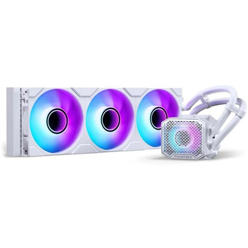 Phanteks Glacier One Refrigeración Líquida Para CPU 360m25 G2 Aio RGB PWM RGB 120mm M25 G2 Blanca