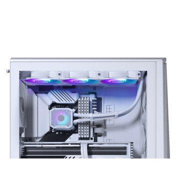 Phanteks Glacier One Refrigeración Líquida Para CPU 360m25 G2 Aio RGB PWM RGB 120mm M25 G2 Blanca
