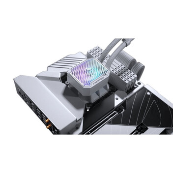 Phanteks Glacier One Refrigeración Líquida Para CPU 360m25 G2 Aio RGB PWM RGB 120mm M25 G2 Blanca