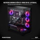 Phanteks NV Series NV5 D-RGB Full Tower Cristal Templado USB-C Negra