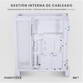 Phanteks NV Series NV7 D-RGB Full Tower Cristal Templado USB-C Blanca