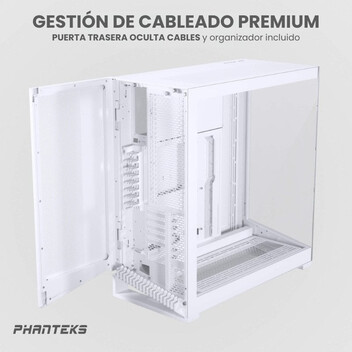 Torre PC Phanteks NV9 Full Tower Doble Cristal Templado USB-C Blanca
