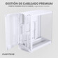 Torre PC Phanteks NV9 Full Tower Doble Cristal Templado USB-C Blanca