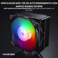 Phanteks Polar ST5 Ventilador CPU RGB 120mm Negro Phanteks Polar ST5 Ventilador CPU RGB 120mm Negro