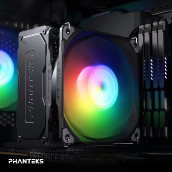 Phanteks Polar ST5 Ventilador CPU RGB 120mm Negro Phanteks Polar ST5 Ventilador CPU RGB 120mm Negro