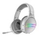 Phoenix Echo Auriculares Gaming Inalámbricos 7.1 RGB Blancos