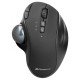 Phoenix Ergo T1 Ratón Óptico Trackball Inalámbrico 2400DPI Negro