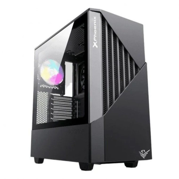 Phoenix Glacier ARGB Cristal Templado USB 3.0 Negra