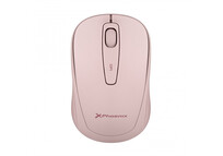 Phoenix M250 Ratón Inalámbrico 1600 DPI Rosa
