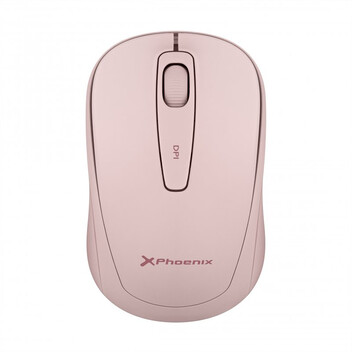 Phoenix M250 Ratón Inalámbrico 1600 DPI Rosa