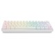 Phoenix Mirage Teclado Mecánico Gaming RGB Blanco Switch Marrón