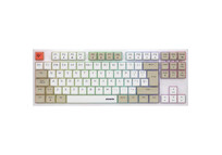 Phoenix Royal Teclado Mecánico Gaming RGB Switch Outemu Brown Blanco/Beige