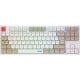 Phoenix Royal Teclado Mecánico Gaming RGB Switch Outemu Brown Blanco/Beige