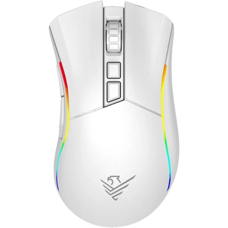 Phoenix Void Elite Ratón Gaming Inalámbrico RGB 19000 DPI Blanco