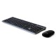 Phoenix Combo Teclado Multimedia Ultra Slim + Ratón Inalámbricos 1000DPI Negro