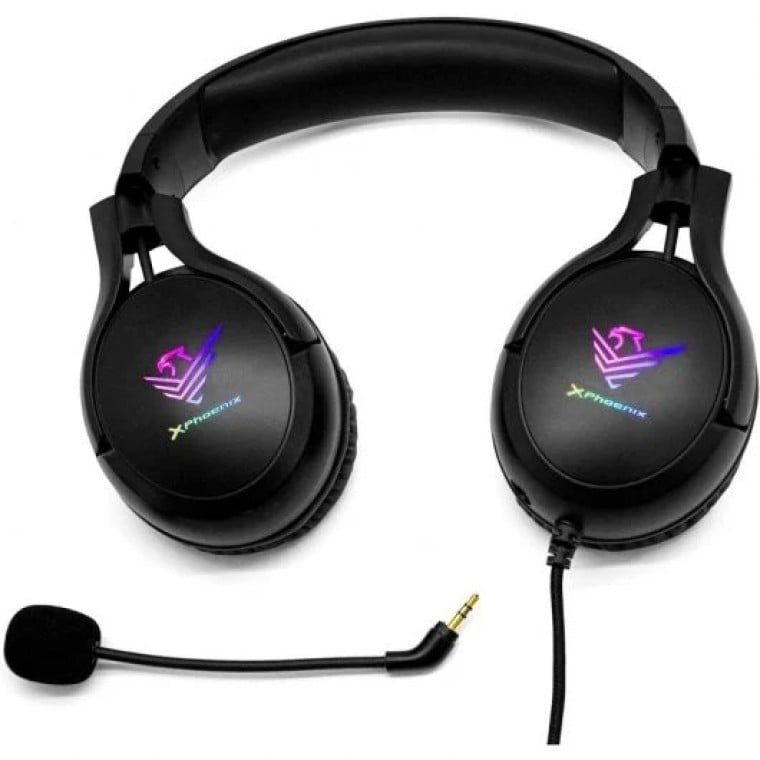 Phoenix Spectrum Auriculares Gaming 7.1 Negros