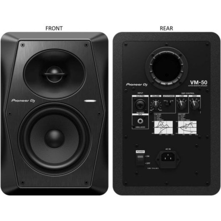 Pioneer DJ VM-50 Altavoz Monitor Activo 5" Negro