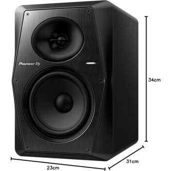 Pioneer DJ VM-70 Altavoz Monitor Activo 7'' Negro Pioneer DJ VM-70 Altavoz Monitor Activo 7'' Negro