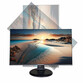 Monitor Punto Informático PIP2700V 27" Full HD LED 5ms Webcam Altavoces Altura VESA Negro Monitor Punto Informático PIP2700V 27" Full HD LED 5ms Webcam Altavoces Altura VESA Negro