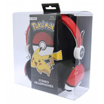 OTL Technologies Pokemon Pokeball Dome Design Auriculares Infantiles OTL Technologies Pokemon Pokeball Dome Design Auriculares Infantiles