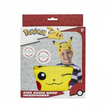 OTL Technologies Auriculares Infantiles Planos con Banda Ajustable Lavable Pikachu OTL Technologies Auriculares Infantiles Planos con Banda Ajustable Lavable Pikachu