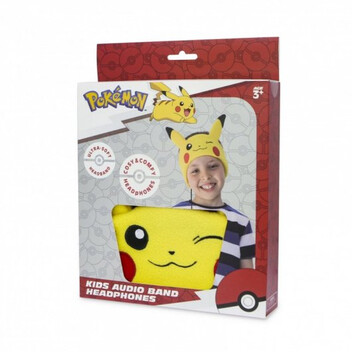 OTL Technologies Auriculares Infantiles Planos con Banda Ajustable Lavable Pikachu OTL Technologies Auriculares Infantiles Planos con Banda Ajustable Lavable Pikachu