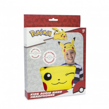 OTL Technologies Auriculares Infantiles Planos con Banda Ajustable Lavable Pikachu OTL Technologies Auriculares Infantiles Planos con Banda Ajustable Lavable Pikachu