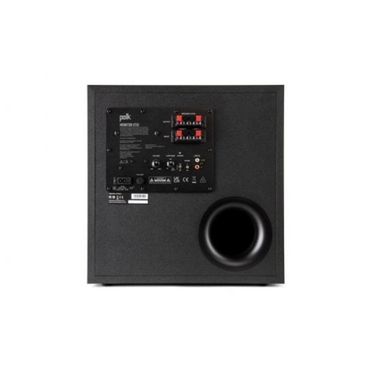 Polk Monitor XT12 Subwoofer Activo de 12" 100W Negro