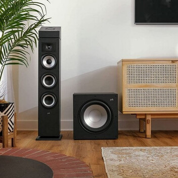 Polk Monitor XT12 Subwoofer Activo de 12" 100W Negro Polk Monitor XT12 Subwoofer Activo de 12" 100W Negro