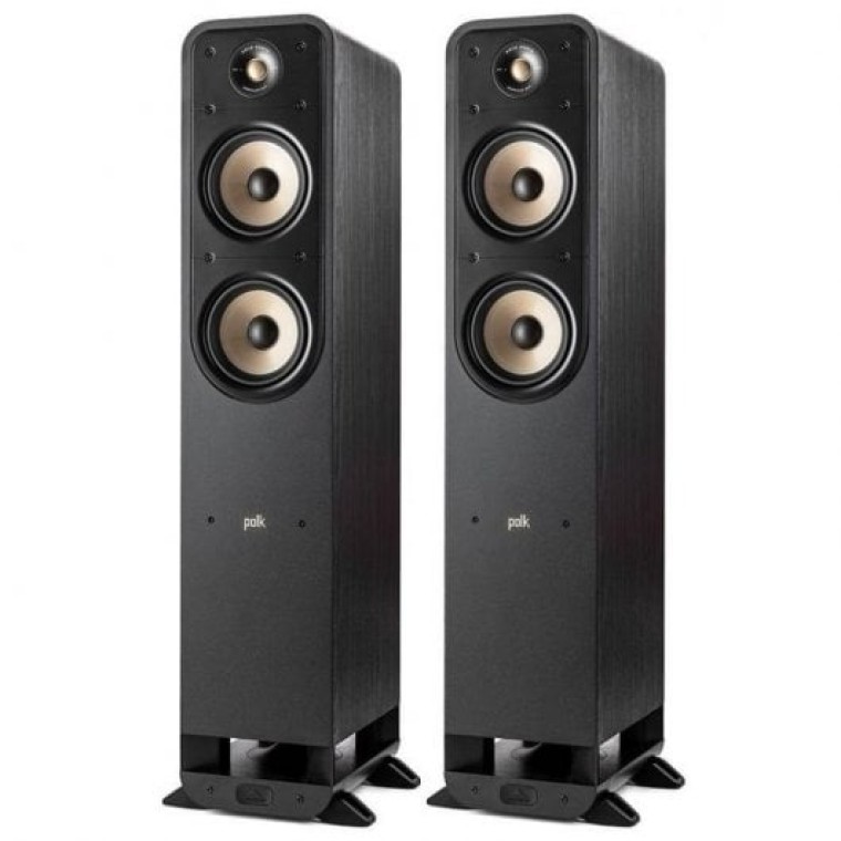 Polk Signature Elite ES55 Pareja Altavoces de Suelo Hi-Fi Negros