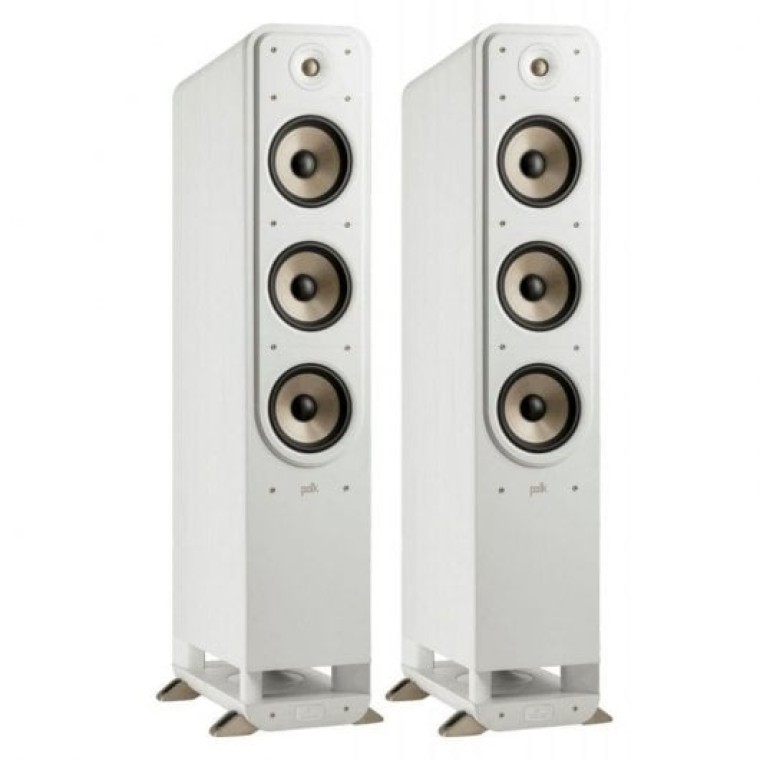 Polk Signature Elite ES60 Pareja Altavoces de Suelo Hi-Fi Blancos